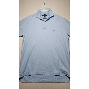 Tommy Hilfiger Polo Shirt Men’s Large Light Blue Short Sleeve New Without Tag
